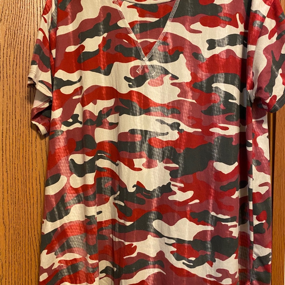Camo soft like butter tshirt
